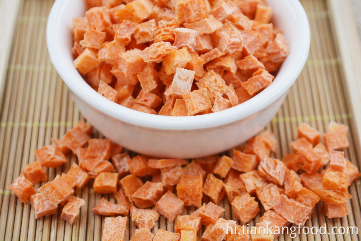 जमे हुए सूखे गाजर Frozen Dried Carrot